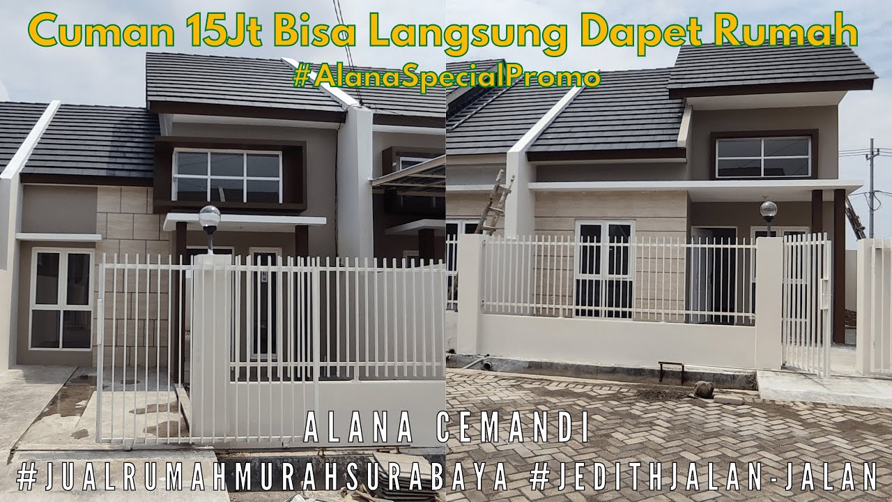 #040 Rumah Surabaya | Rumah Alana Regency Cemandi