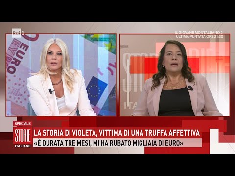 Il caso Violeta Diamante: vittima di una truffa affettiva - Storie italiane 21/09/2026