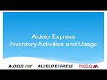 Aldelo Express Inventory Module Part 2