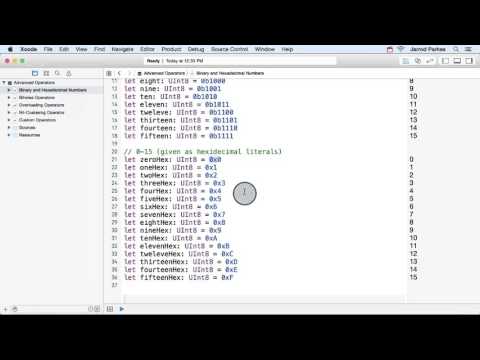 02 l Advanced Operators Binary Hex Numbers
