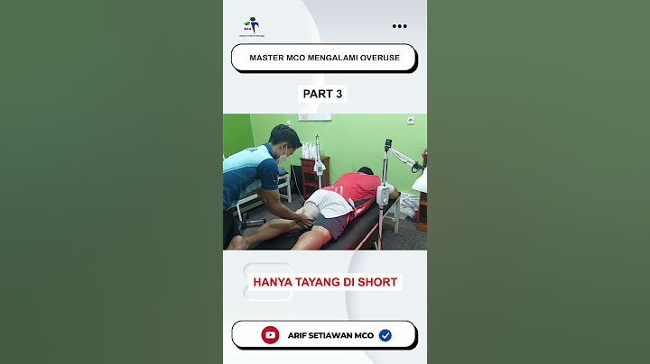 MASTER MCO MENGALAMI OVERUSE - PART 3