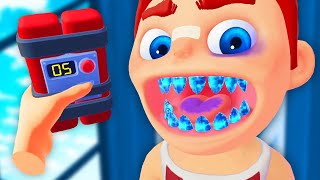 I Used Explosives to give Humans New Teeth... (VR Dentist Simulator)