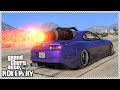 GTA 5 Roleplay - Jet Engine Drag Supra | RedlineRP #647