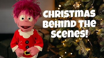 ‘Christmas Behind the Scenes’ - Puppet Video by Lee Thompson. #puppetry #leethompsonpuppeteer