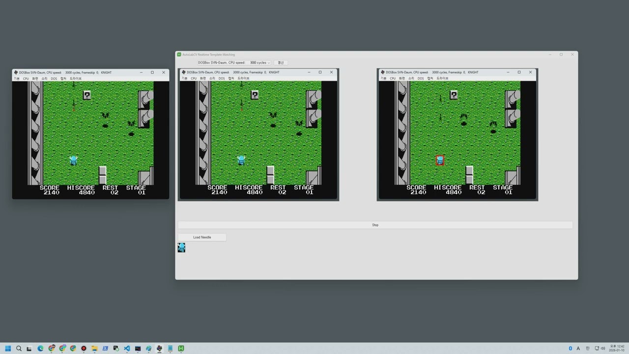 [AutoLabCV] 마성전설 Knightmare 데스크톱 실시간 템플릿 매칭