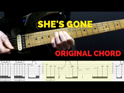 She's gone steelheart guitar solo tutorial