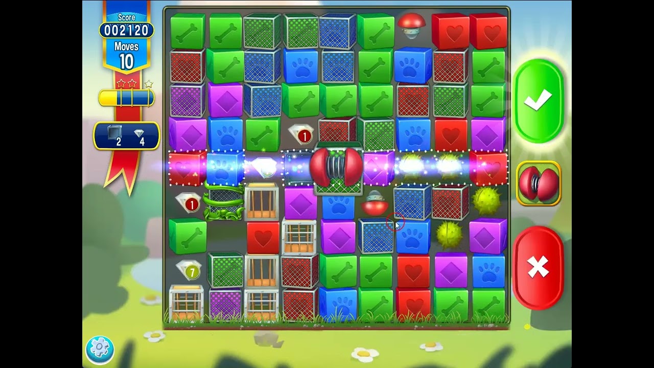 Pet Rescue Saga level 5124 no boosters | PuzzledCubes.site