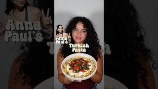Anna Paul’s Turkish pasta 🍝 #easyrecipes #pastarecipe #easymeals