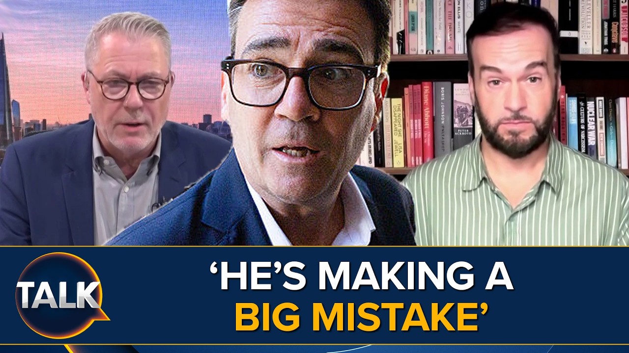 ‘Catastrophically BAD Idea’ | Andy Burnham ‘Threatens To Drag Britain Back In The EU'