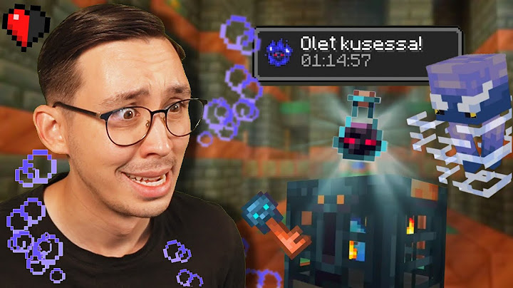 Join KIELLETYN JUOMAN Minecraftissa!