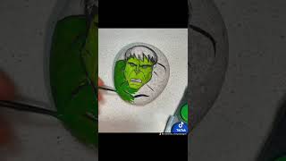 Как нарисовать Халка? #art #paint #рисование #марвел #marvel #халк #halk