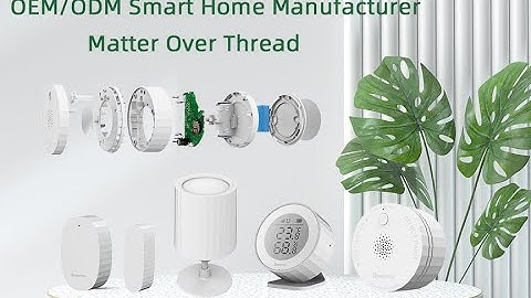 matter thread smart home temperature and humidity sensor H1 M