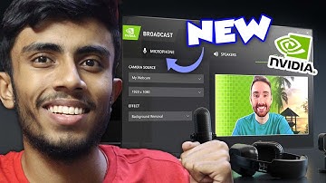 Nvidia Broadcast How to Use! AI-Enhanced your Video or Audio FREE! Download Now