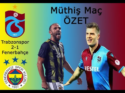 Trabzonspor 2 1 Fenerbahçe  Ziraat Türkiye Kupası Yarı Final 1.  Maçı