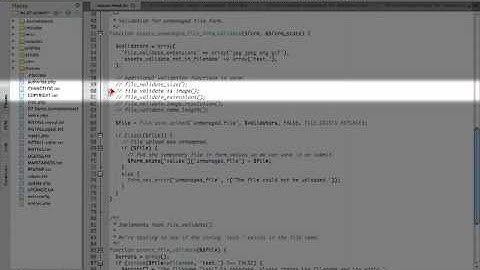 145. How to use core file validation functions and define your own validator (a Drupal how-to)
