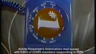 'American Airlines' [01] - TV commercial (1981]