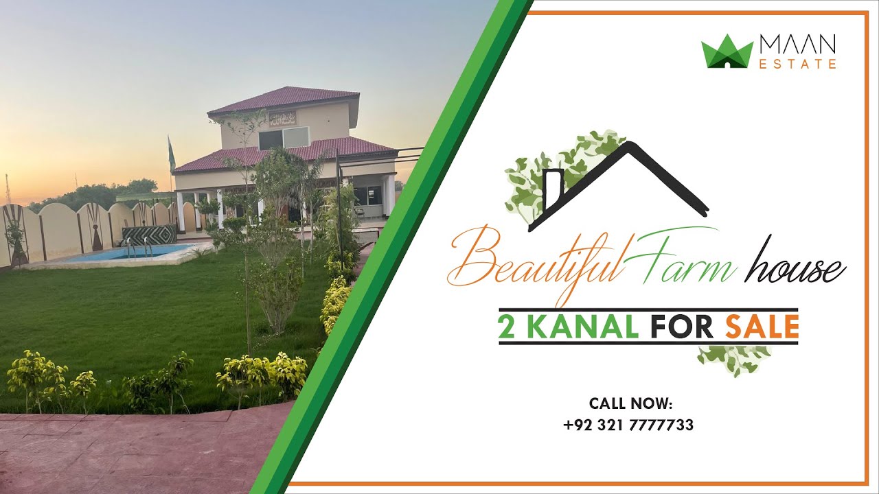 Beautiful Farm House For Sale | Best For Investment | Maan Estate | DHA Experts | 📱 +92 321 7777733