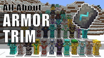 Minecraft Armor Trim Templates | All about Smithing Templates in Minecraft 1.20