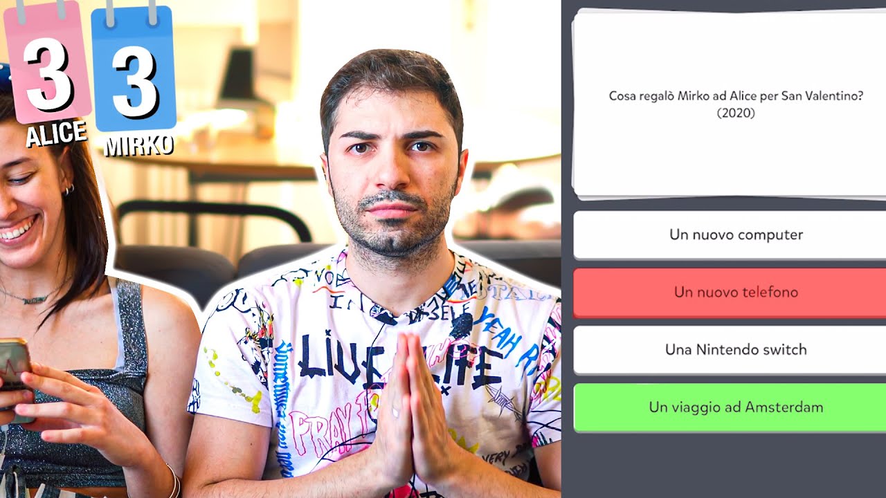 Facciamo un QUIZ SU DI NOI - Chi vincerà?