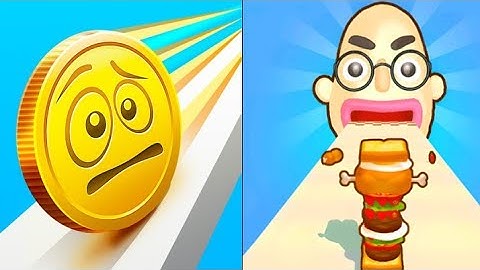 ✔Sandwich Runner 🆚️ Coin Rush - Top Free Mobile Video Gameplay Walkthrough #gaming