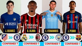 🚨 ALL LATEST CONFIRMED SUMMER FOOTBALL TRANSFERS AND RUMOURS 2026 || ALVAREZ  PEDRO ALABA ||🔥