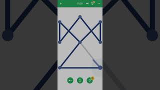 1LINE - One Line With One Touch [ Level Pack 1 ] Level 11 #shorts #android screenshot 3
