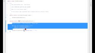 Void return type in Java