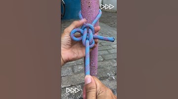 Incredible Perfection Loop Knot  #knottutorial #rope #knot