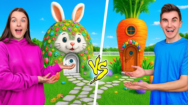 WHO WILL BUILD THE BEST EASTER HOUSE? (2025 Edition)