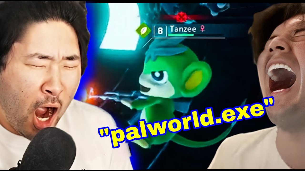 PETER REACTS TO NEW OFFLINETV & FRIENDS VIDEO!!!  palworld.exe reaction.