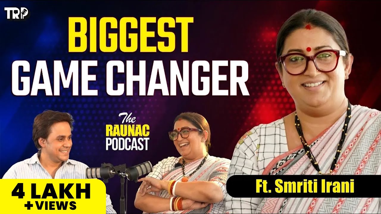 Smriti Irani on Politics,personal life,Rahul Gandhi,Amethi & more|TRP ...