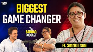 Smriti Irani on Politics,personal life,Rahul Gandhi,Amethi & more|TRP|The Raunac Podcast | RJ Raunak