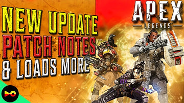ALL THE FIXES!!! FULL PATCH NOTES | Apex Legends: Latest Update News (Slow After Rez & Crash Fixes)