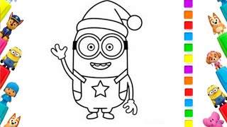 Drawing and Coloring Minions | Drawings for Kids