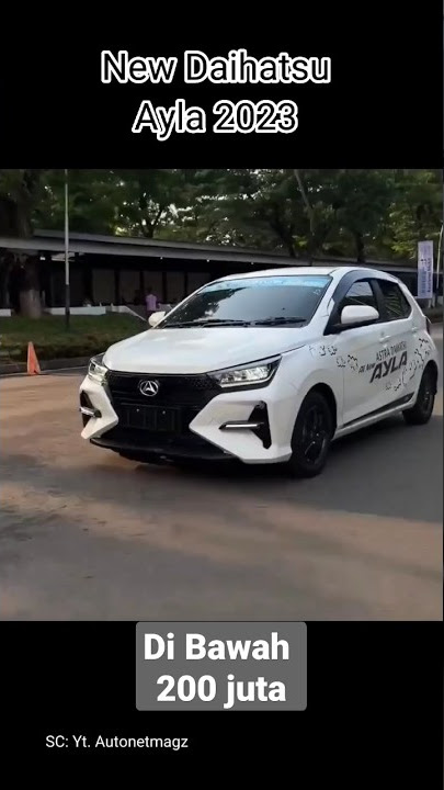 New Daihatsu Ayla 2023 #shorts #daihatsu #ayla