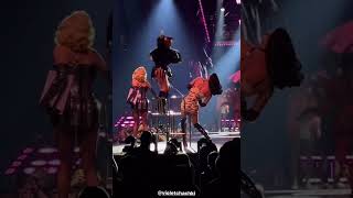 Violet Chachki & Madonna On Stage At Celebration Tour 2024