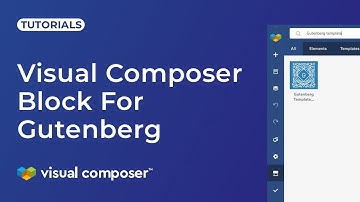 How to add Visual Composer template in Gutenberg