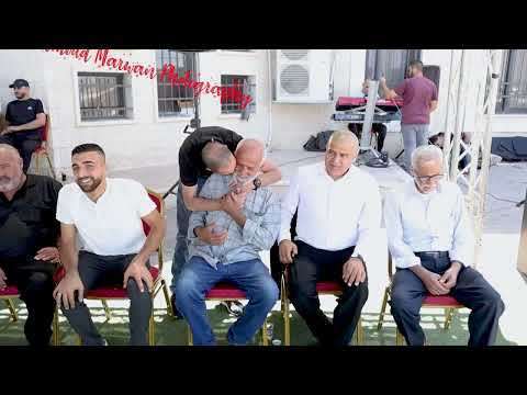 من غداء زفاف العريس محمد شريف فضل النجار الف مبروك مع الفنان محمد البرغوثي وجواد البرغوثي