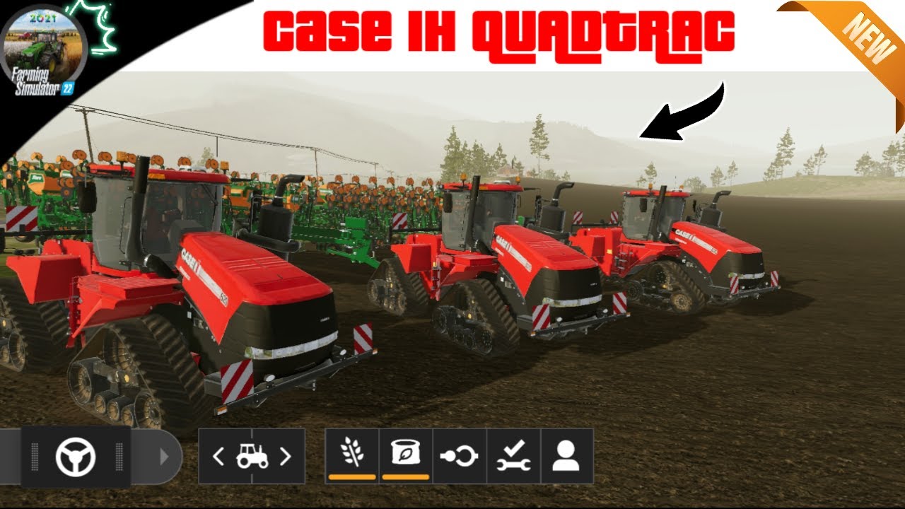 Farming simulator 20 | Case ih QUADTRAC 620 VS Big Seeder Mod 🔥