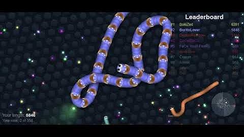 Small vs Big - Slither.io - Trò chơi con rắn