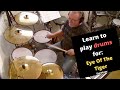 Eye Of The Tiger - Survivor (Drum Cover) drumless track used