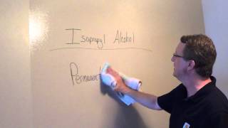 How to Remove Permanent Marker from Dry Erase Board