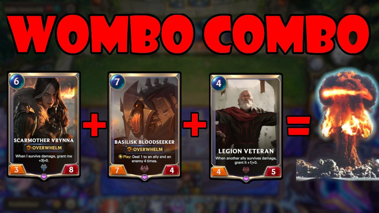 Vrynna Wombo Combo Vladimir Deck Legends of YouTube