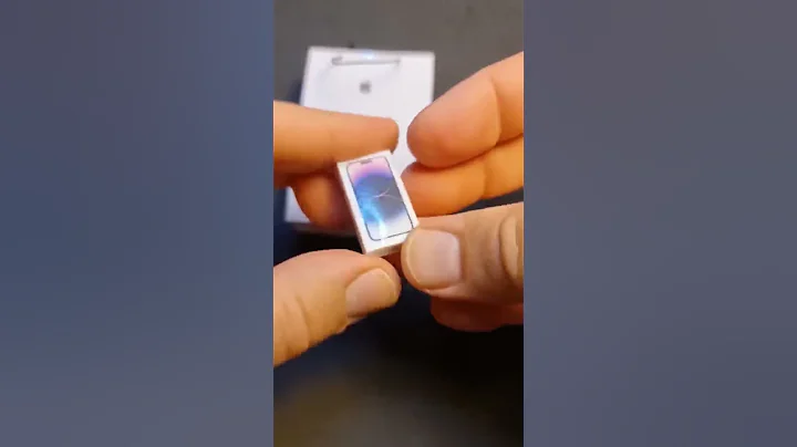 Small Apple iPhone 14 Pro Max Unboxing! #shorts - DayDayNews