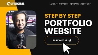 How to Make a PERSONAL PORTFOLIO WordPress Website using Elementor