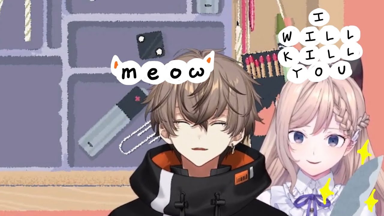 올타임 레전드 캣 앤 오죠사마 【 니지산지 EN | 니지산지 | 알반 녹스 | 소 나기 】