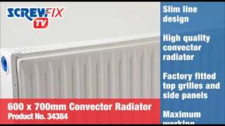 Screwfix Double Panel Single Convector 600 x 700mm