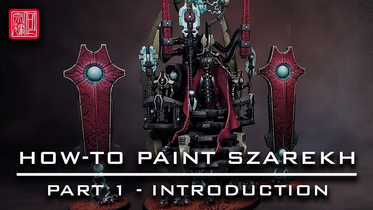 HowTo Paint Szarekh, the Silent King Intro Hobby Tutorial YouTube