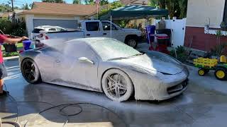 LANCIA SCHIUMA PROFESSIONALE PF22 CON ASPIRAZIONE E VENTAGLIO REGOLABILI