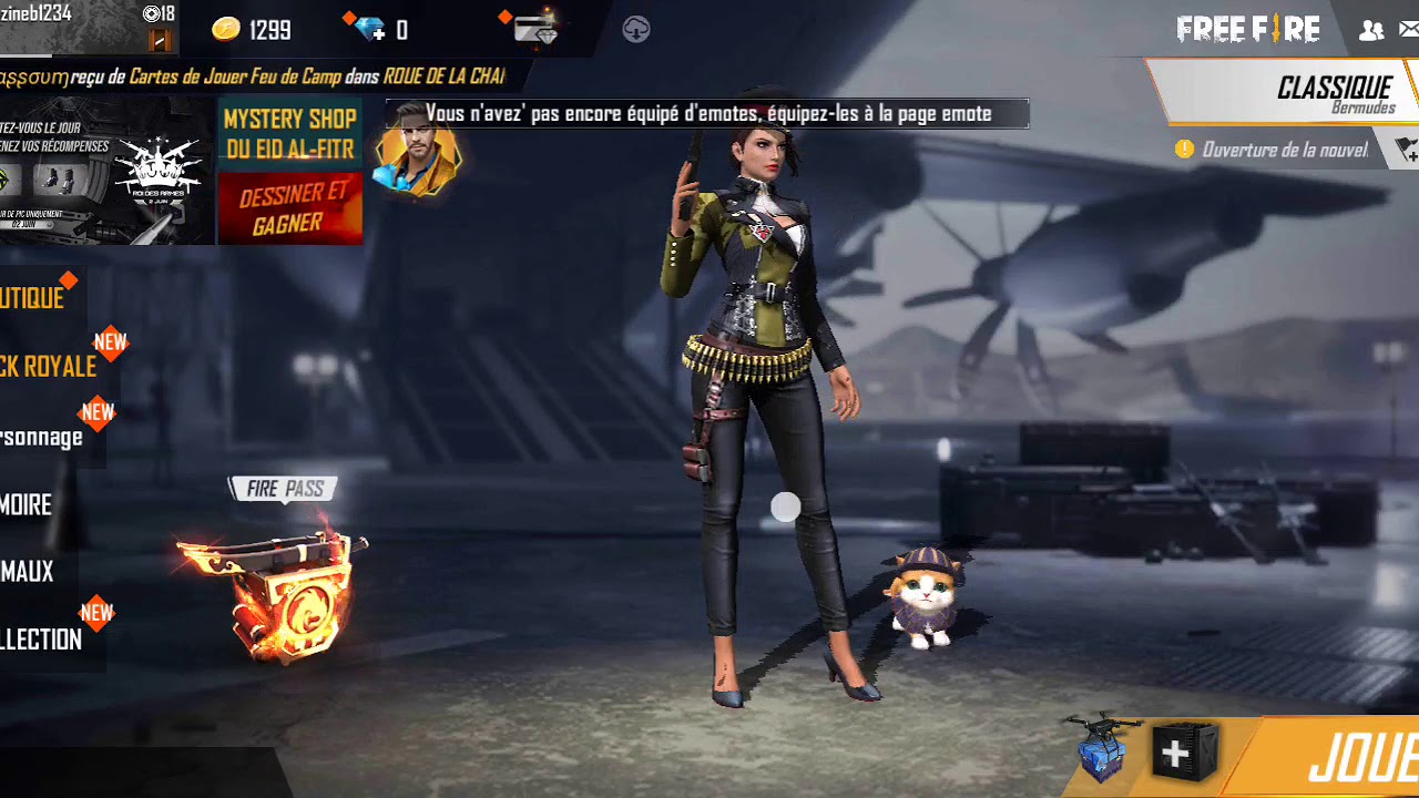 Jeux de FreeFire😍😍😍 - YouTube